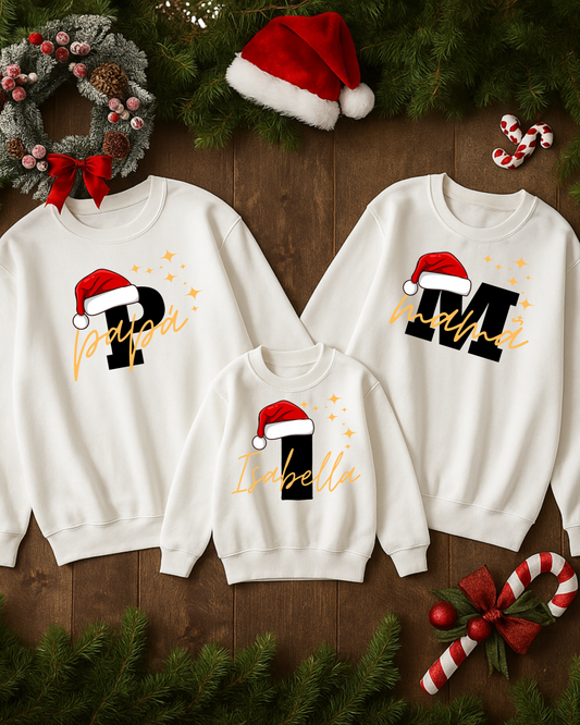 SWEATSHIRTS PERSONALIZADAS- FAMÍLIA