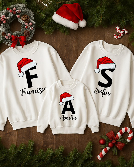 SWEATSHIRTS PERSONALIZADAS- FAMÍLIA